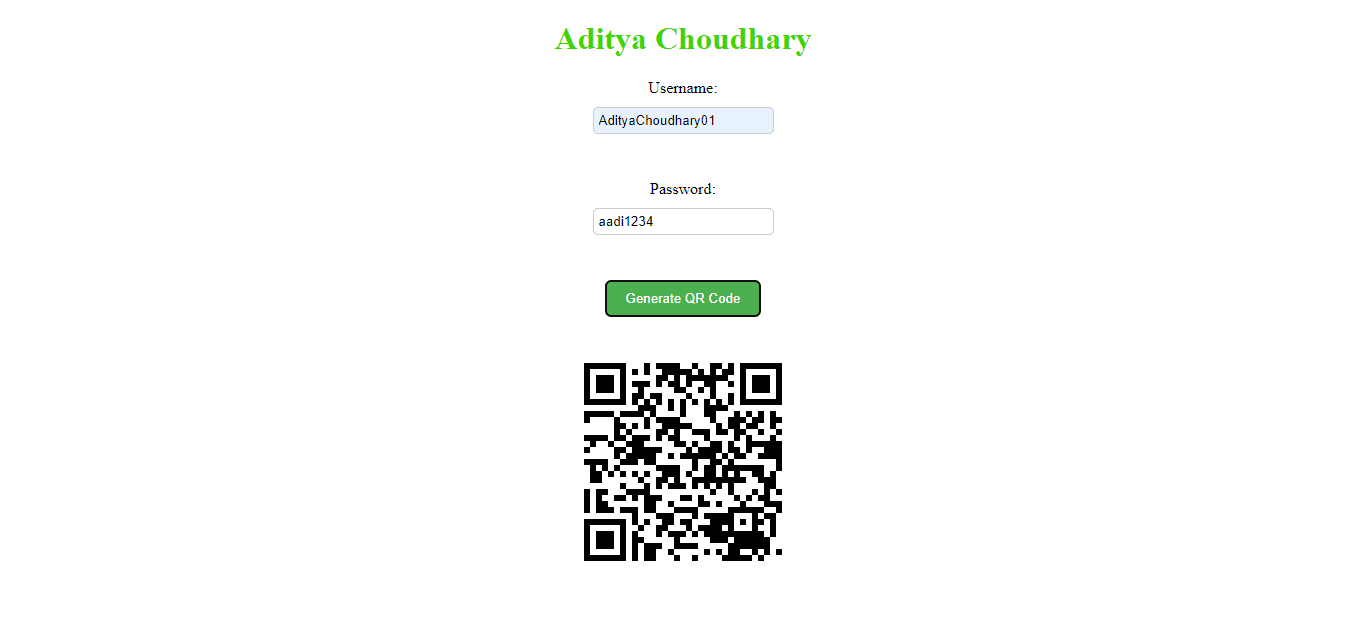 Wifi Qr Code Generator
